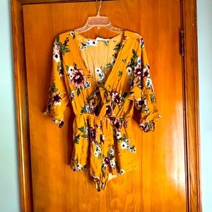 Floral Romper